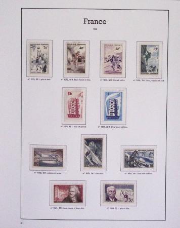 1940-1975, Lot de France avec plusieurs collections
