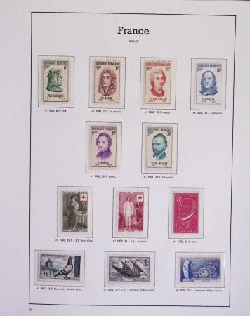 1940-1975, Lot de France avec plusieurs collections