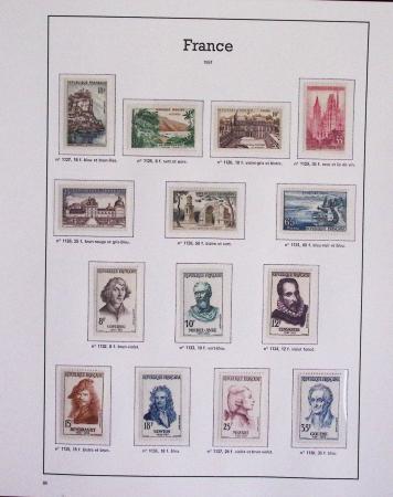 1940-1975, Lot de France avec plusieurs collections