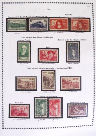 1940-1975, Lot de France avec plusieurs collections