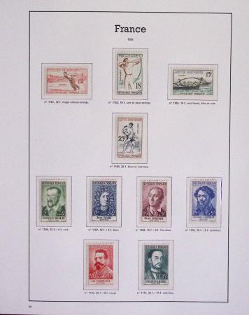 1940-1975, Lot de France avec plusieurs collections