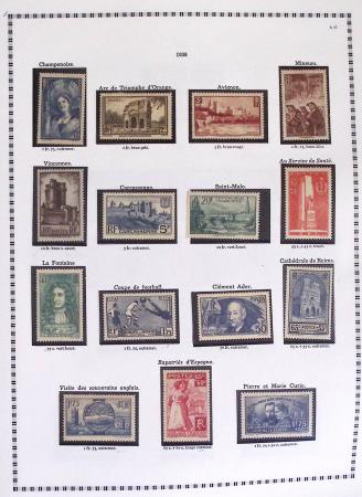 1940-1975, Lot de France avec plusieurs collections