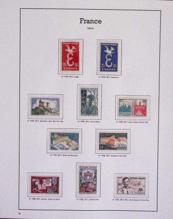 1940-1975, Lot de France avec plusieurs collections