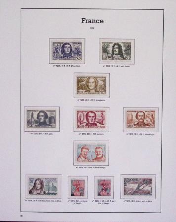1940-1975, Lot de France avec plusieurs collections