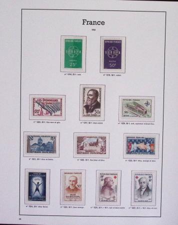 1940-1975, Lot de France avec plusieurs collections