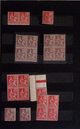1940-1975, Lot de France avec plusieurs collections
