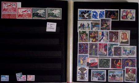 1940-1975, Lot de France avec plusieurs collections