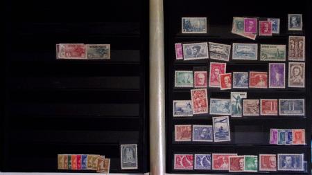 1940-1975, Lot de France avec plusieurs collections