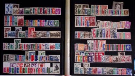 1940-1975, Lot de France avec plusieurs collections