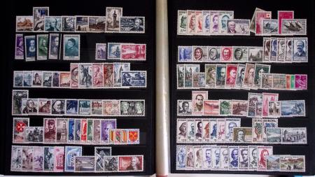 1940-1975, Lot de France avec plusieurs collections