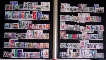 1940-1975, Lot de France avec plusieurs collections