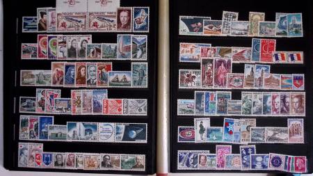 1940-1975, Lot de France avec plusieurs collections