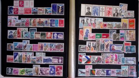 1940-1975, Lot de France avec plusieurs collections