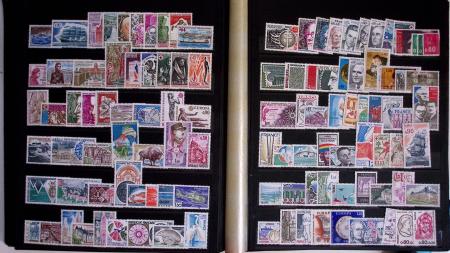 1940-1975, Lot de France avec plusieurs collections