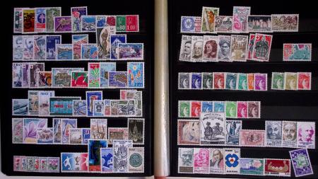 1940-1975, Lot de France avec plusieurs collections