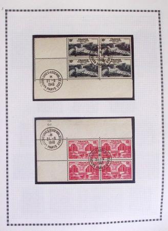 1940-1975, Lot de France avec plusieurs collections