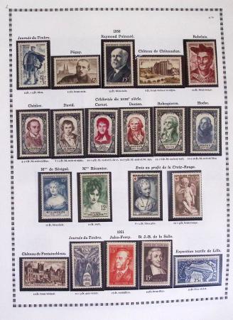 1940-1975, Lot de France avec plusieurs collections