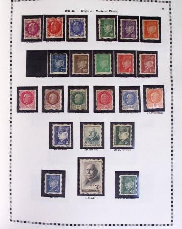 1940-1975, Lot de France avec plusieurs collections