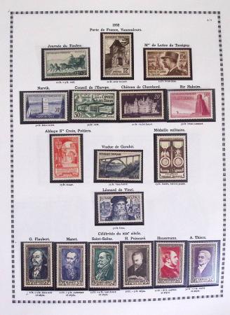 1940-1975, Lot de France avec plusieurs collections