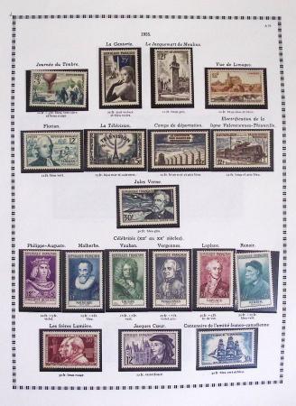 1940-1975, Lot de France avec plusieurs collections