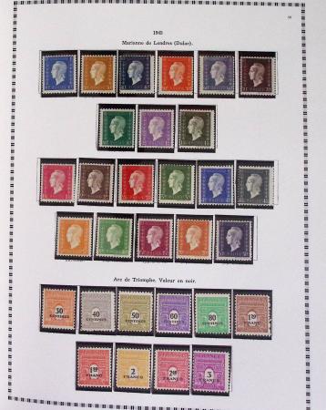 1940-1975, Lot de France avec plusieurs collections