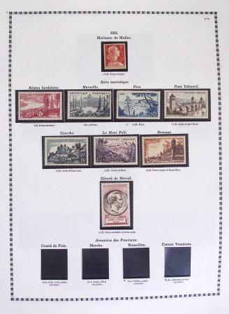 1940-1975, Lot de France avec plusieurs collections