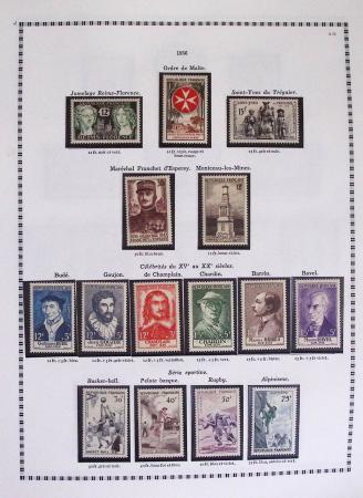 1940-1975, Lot de France avec plusieurs collections
