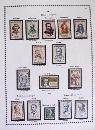 1940-1975, Lot de France avec plusieurs collections