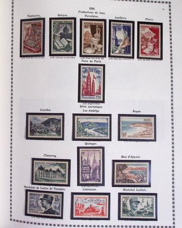 1940-1975, Lot de France avec plusieurs collections