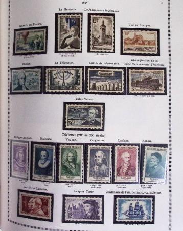 1940-1975, Lot de France avec plusieurs collections