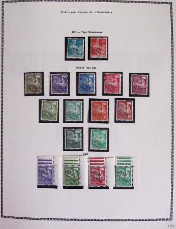 1940-1975, Lot de France avec plusieurs collections