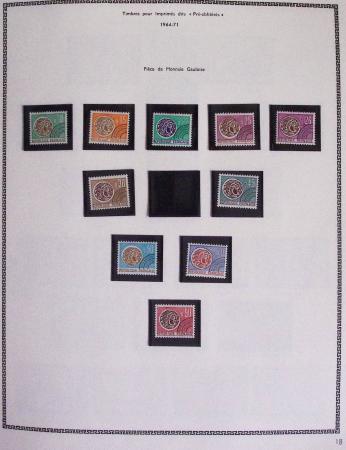 1940-1975, Lot de France avec plusieurs collections