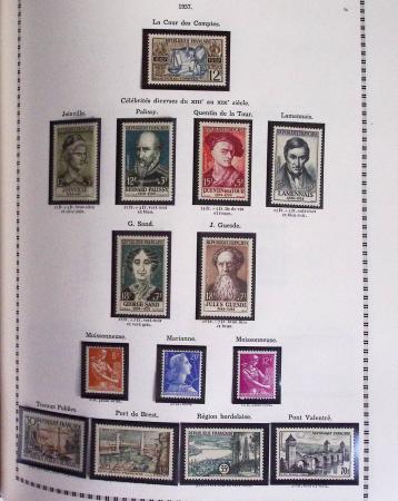 1940-1975, Lot de France avec plusieurs collections