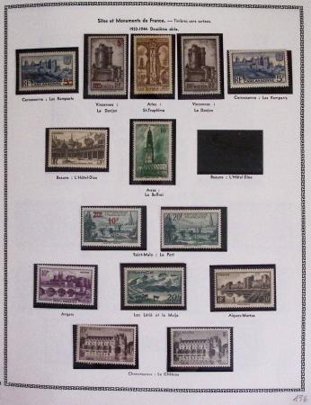 1940-1975, Lot de France avec plusieurs collections