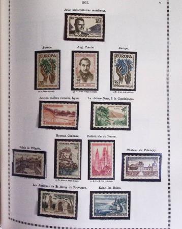 1940-1975, Lot de France avec plusieurs collections