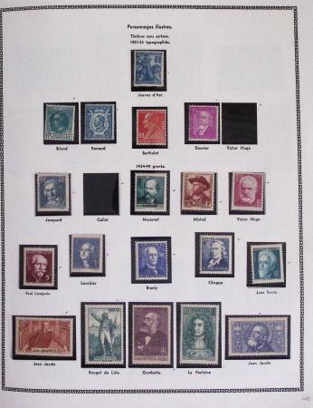 1940-1975, Lot de France avec plusieurs collections