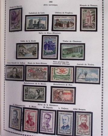 1940-1975, Lot de France avec plusieurs collections