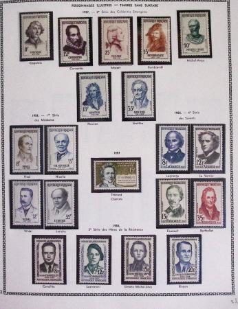 1940-1975, Lot de France avec plusieurs collections