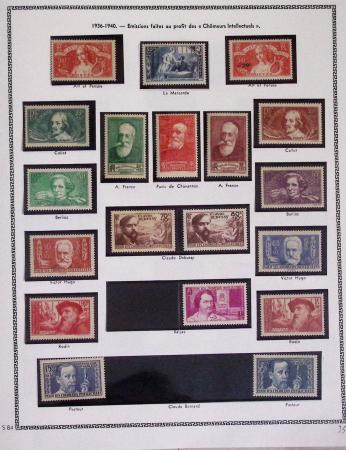 1940-1975, Lot de France avec plusieurs collections