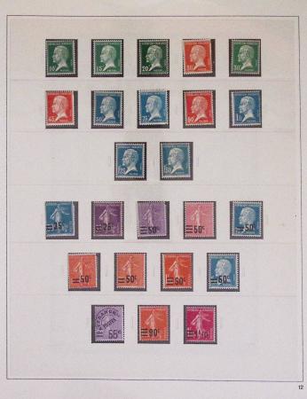 1940-1975, Lot de France avec plusieurs collections