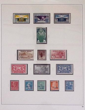 1940-1975, Lot de France avec plusieurs collections