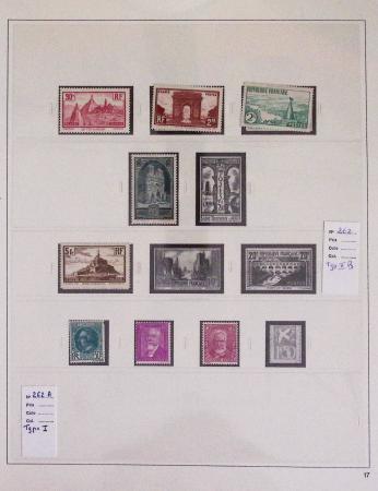 1940-1975, Lot de France avec plusieurs collections