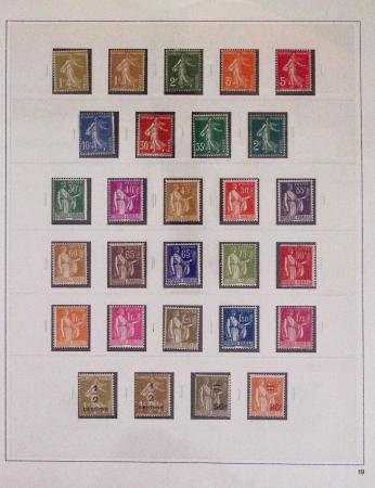 1940-1975, Lot de France avec plusieurs collections