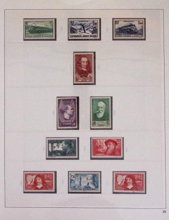 1940-1975, Lot de France avec plusieurs collections