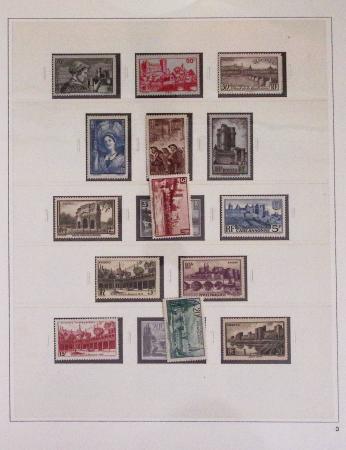 1940-1975, Lot de France avec plusieurs collections
