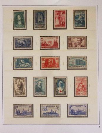1940-1975, Lot de France avec plusieurs collections