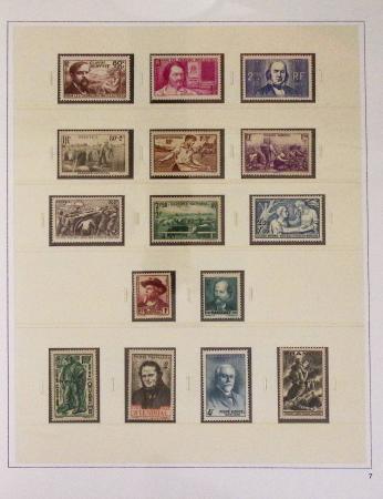 1940-1975, Lot de France avec plusieurs collections