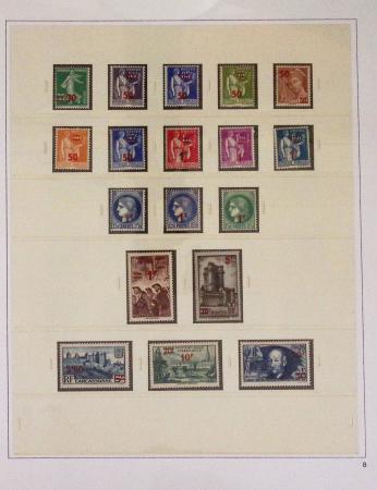 1940-1975, Lot de France avec plusieurs collections