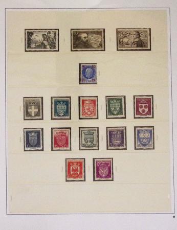 1940-1975, Lot de France avec plusieurs collections