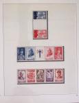 1940-1975, Lot de France avec plusieurs collections